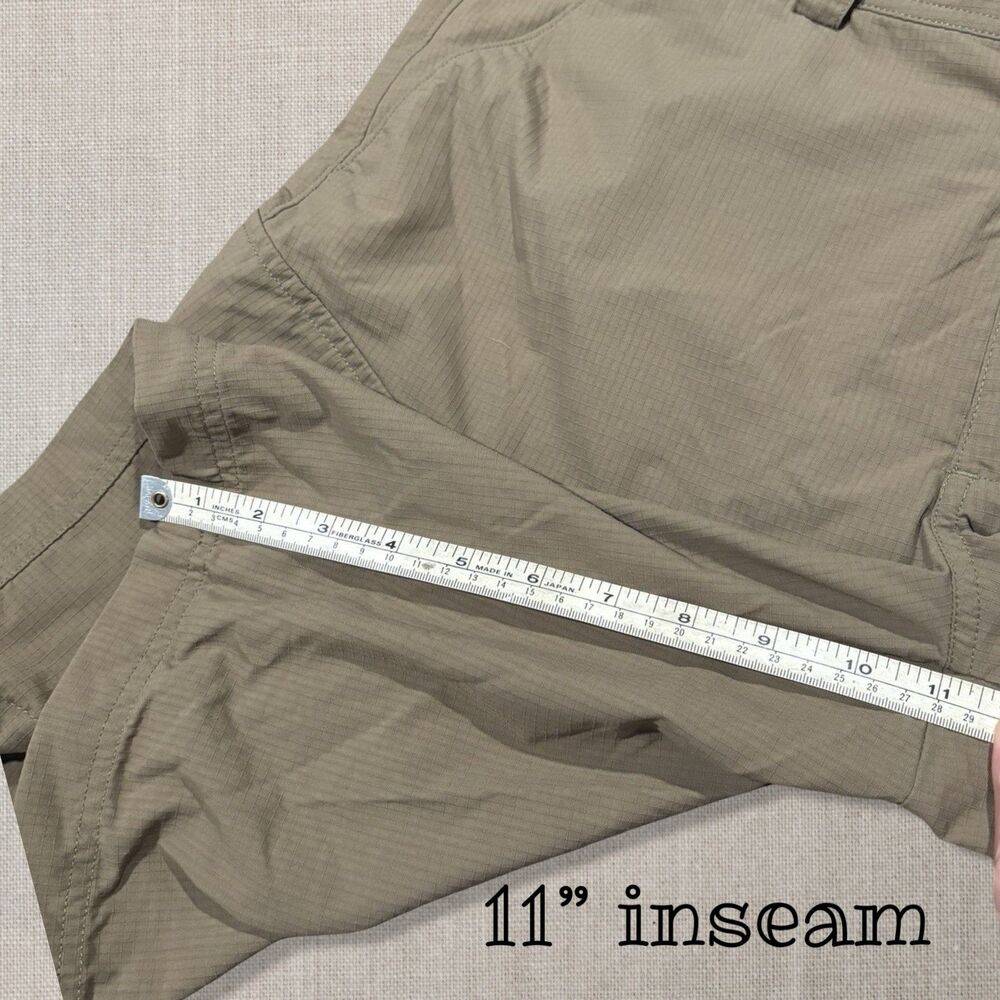 Under Armour Khaki Nylon Cargo Size 32 Shorts Ripstop Fabric 11” Inseam Tactical - Picture 8 of 8